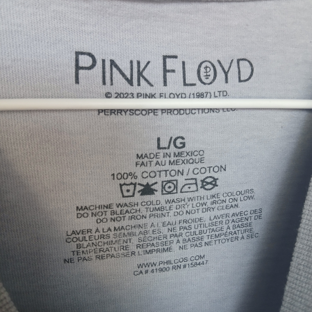 💎 Pink Floyd Men's Graphic T-Shirt - Gray #0149 - Picture 5 of 6